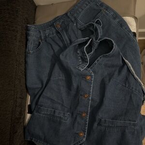 Women's Blue Denim Set